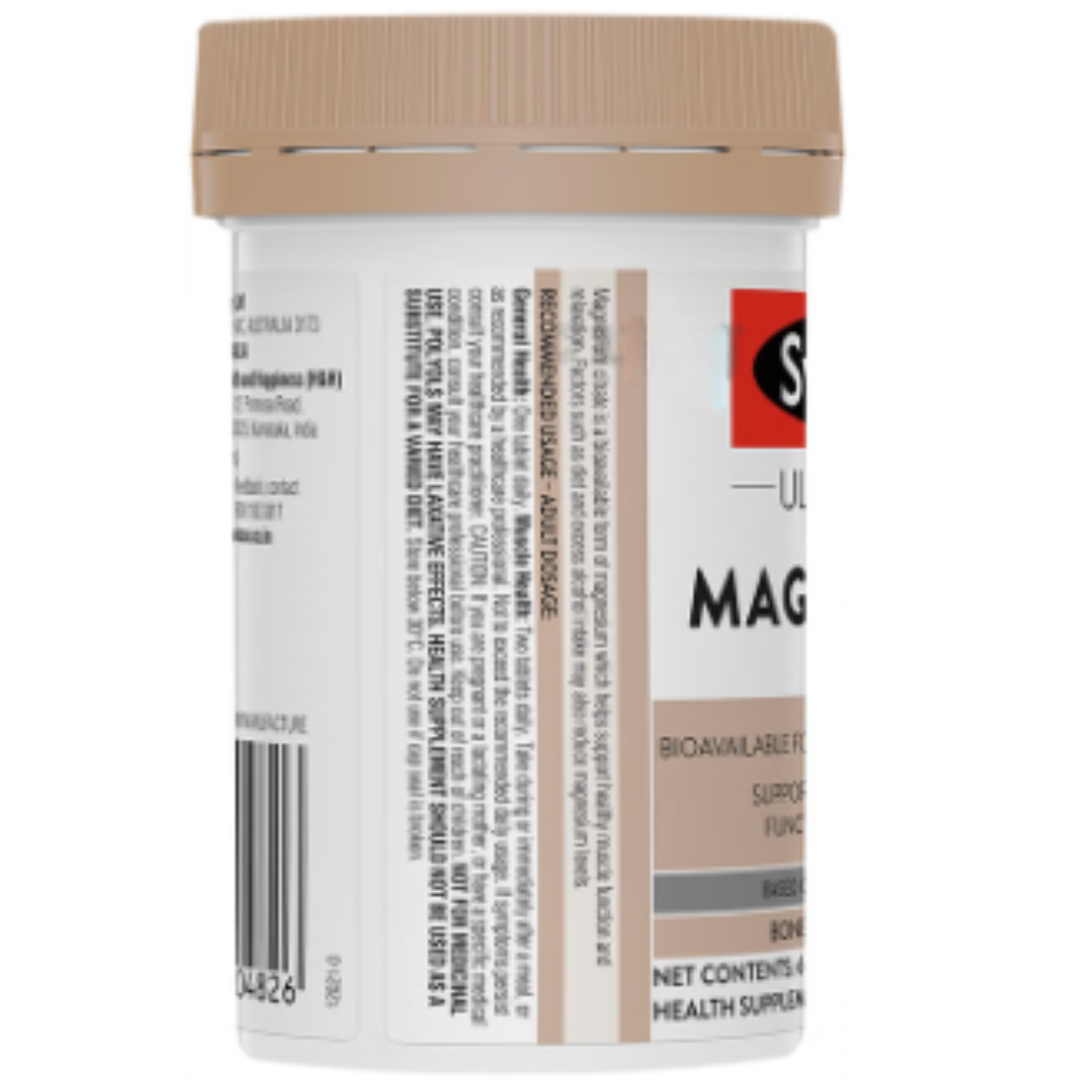 Swisse Ultiboost Magnesium Tablet for Healthy Muscles & Bones - Image 2