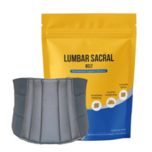 Lumbar Sacral Belt | Lower Back Support for Pain Relief| Size Universal