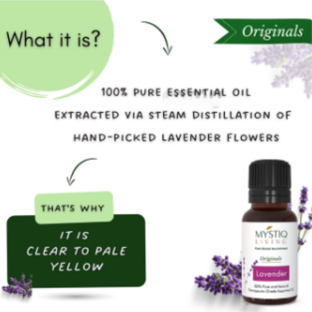 Mystiq Living Lavender Essential Oil 100% Pure Therapeutic Grade - Image 6