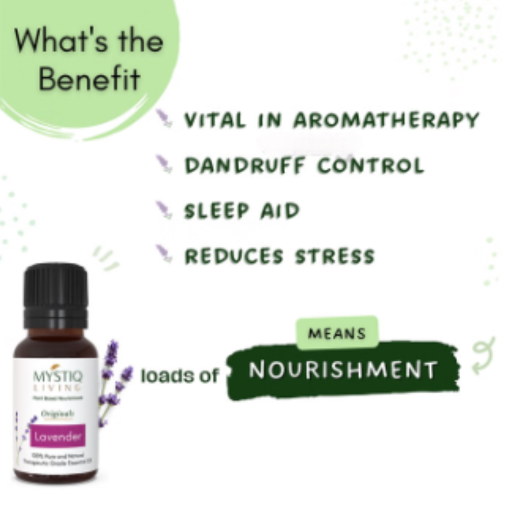 Mystiq Living Lavender Essential Oil 100% Pure Therapeutic Grade - Image 5