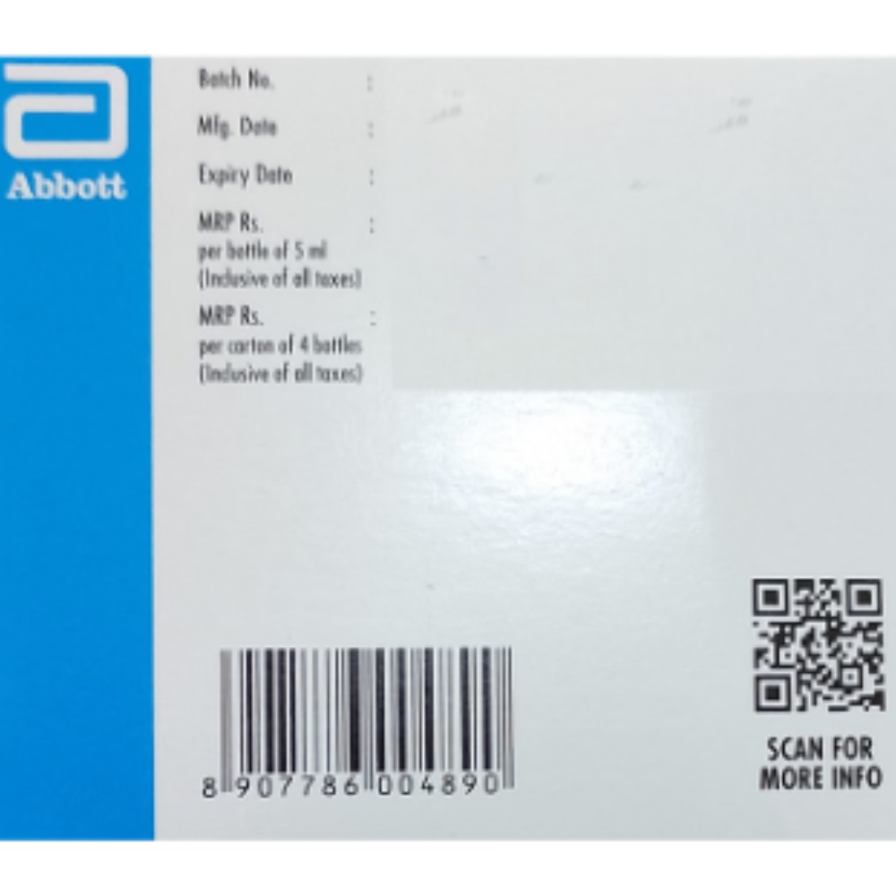 Arachitol Nano Bottle 60K IU Vitamin D3 Oral Solution (5ml each) | Bone, Joint and Muscle Care Abbott India Limited - Image 4