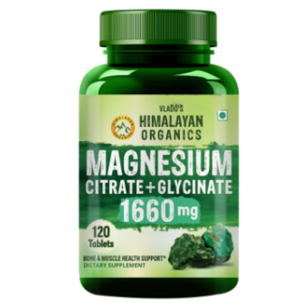 Vlado's Himalayan Organics Magnesium Citrate + Glycinate Tablet