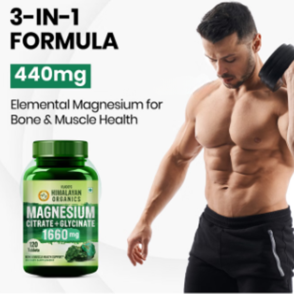 Vlado's Himalayan Organics Magnesium Citrate + Glycinate Tablet - Image 3