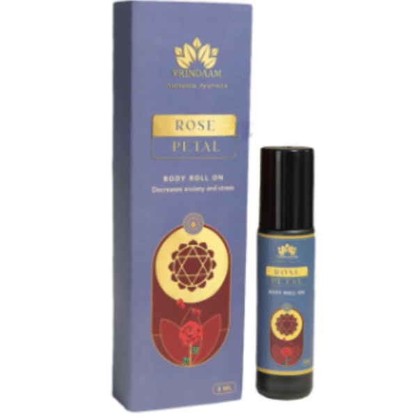 Vrinda Rose Aromatic Oil Roll On