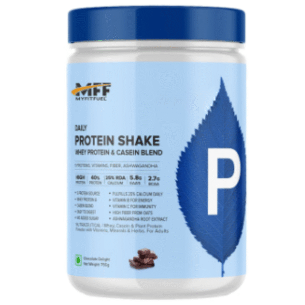 MyFitFuel Daily Protein Shake Whey Protein & Casein Blend Chocolate