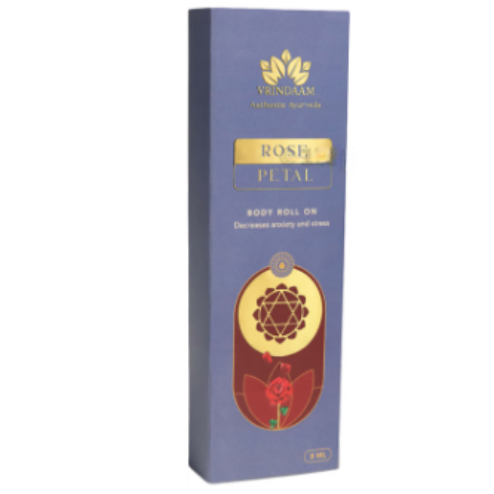Vrinda Rose Aromatic Oil Roll On - Image 5