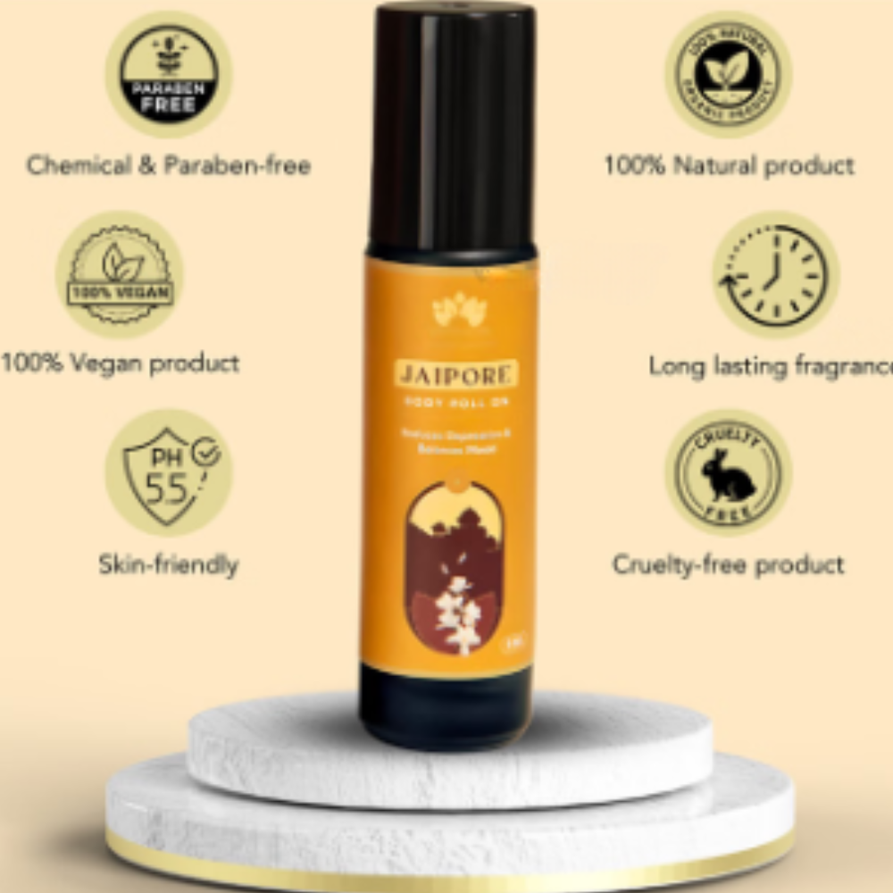 Vrinda Jaipore Aromatic Oil Roll On - Image 3
