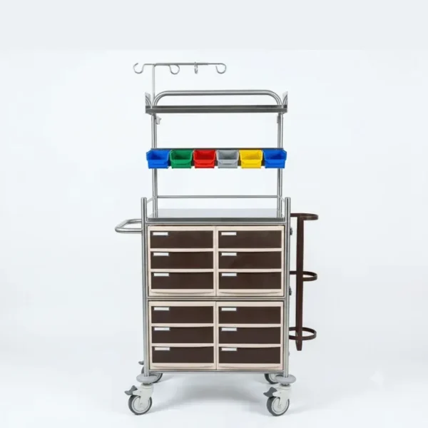Crash cart with ABS Drawers