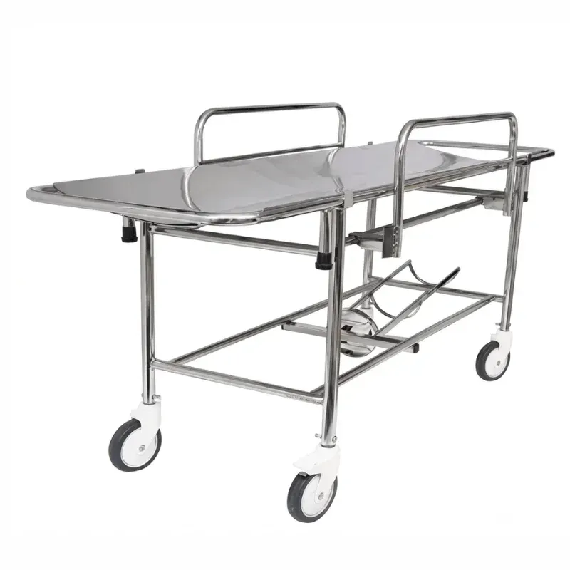 Stainless Steel Patient Stretcher Trolley